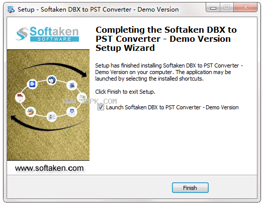 Softaken DBX to PST Converter截图（1）