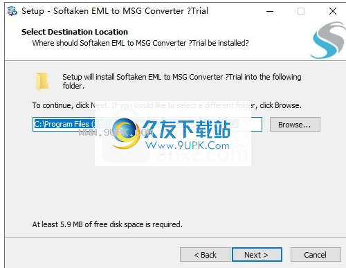 Softaken EML to MSG Converter