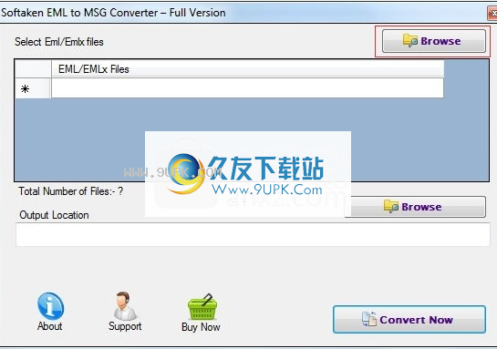 Softaken EML to MSG Converter