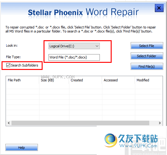 Stellar Phoenix Word Repair