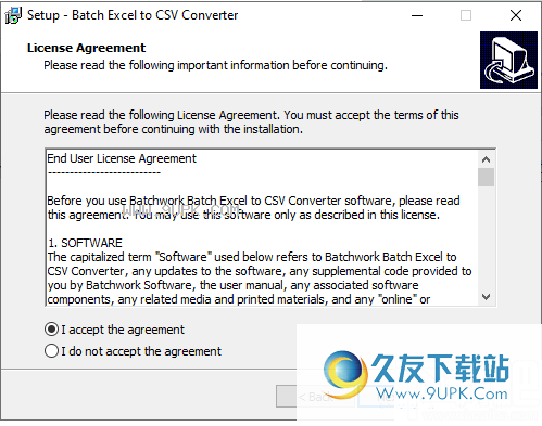 Batch Excel to CSV Converter