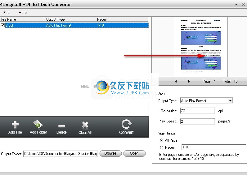 4Easysoft PDF to Flash Converter