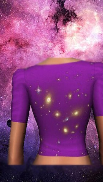 模拟人生4银河紫色上衣MOD