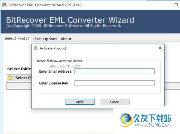 EML Converter Wizard
