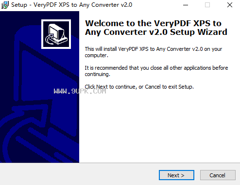 VeryPDF XPS to Any Converter截图（1）
