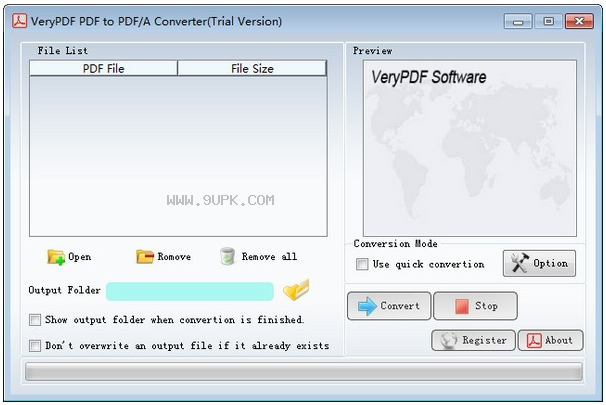 VeryPDF PDF to PDFA Converter