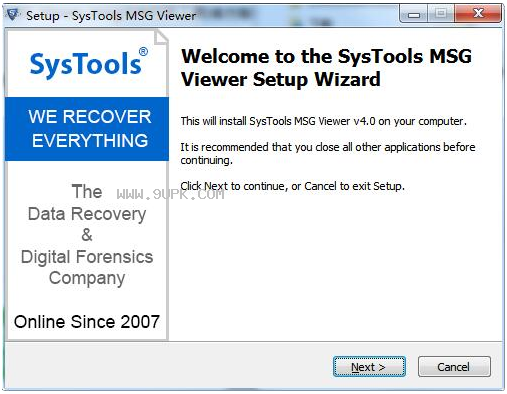 SysTools MSG Viewer截图（1）