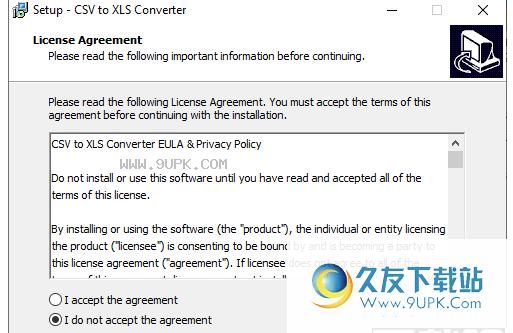CSV to XLS Converter