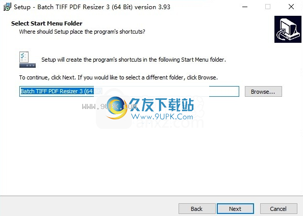 Batch TIFF PDF Resizer