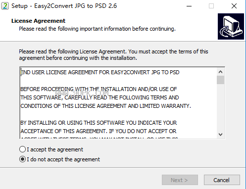 Easy2Convert JPG to PSD截图（1）
