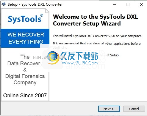 SysTools DXL to PST Converter