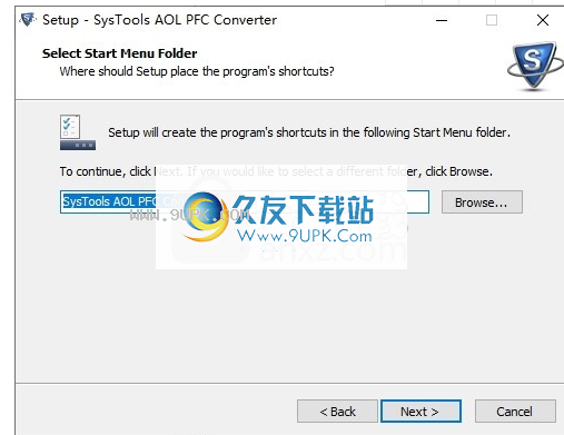 SysTools AOL PFC Converter
