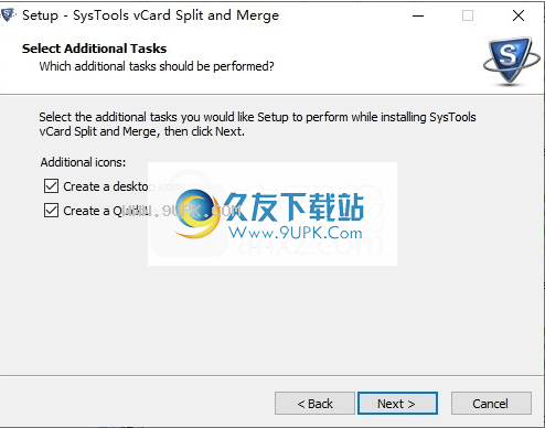 SysTools vCard Split and Merge