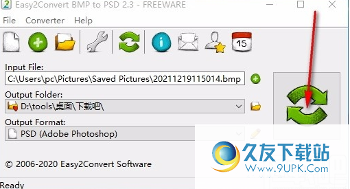 Easy2Convert BMP to PSD
