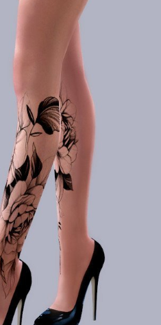 模拟人生4美丽花朵脚部纹身MOD截图（1）