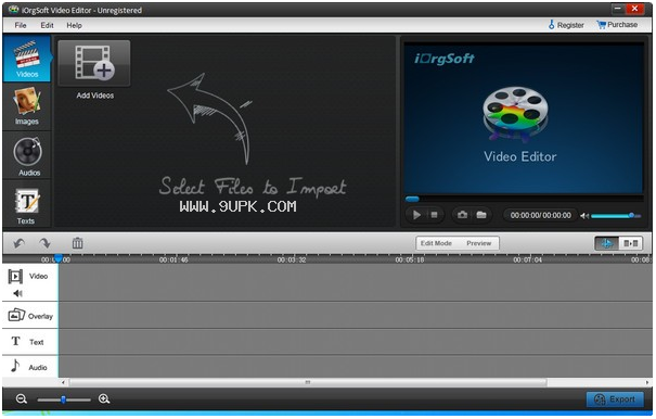 iOrgSoft Video Editor