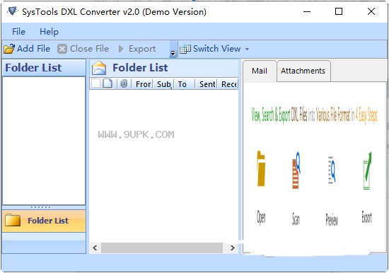 SysTools DXL Converter截图（1）