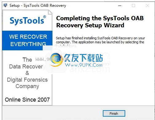 SysTools OAB Recovery