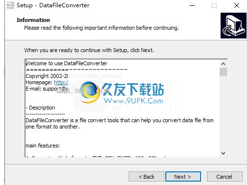 DataFileConverter