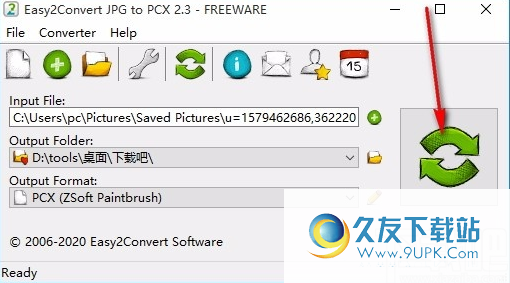 Easy2Convert JPG to PCX