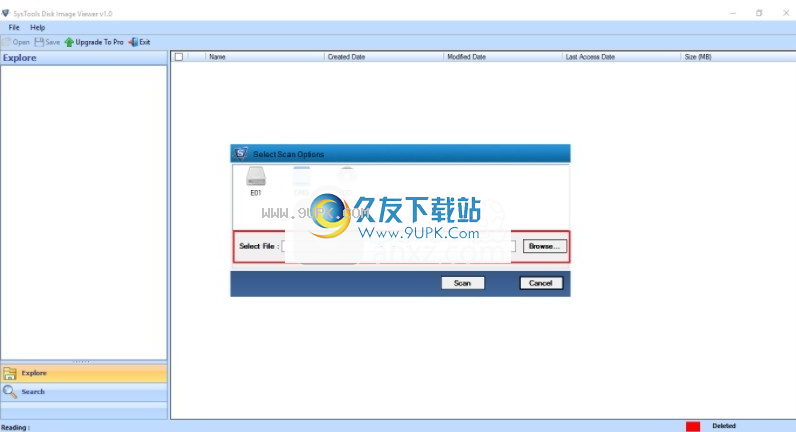 SysTools Disk Image Viewer截图（2）