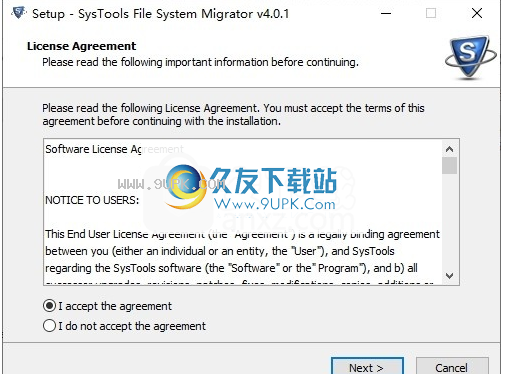 SysTools File System Migrator
