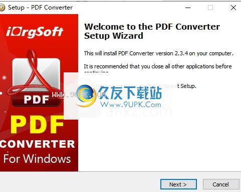 iOrgSoft PDF to Word Converter
