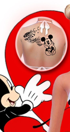 模拟人生4迪士尼米老鼠纹身MOD