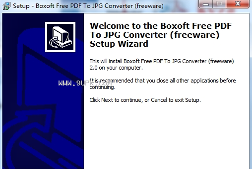 Boxoft PDF To JPG Converter截图（1）