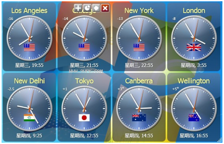 Sharp World Clock截图（1）