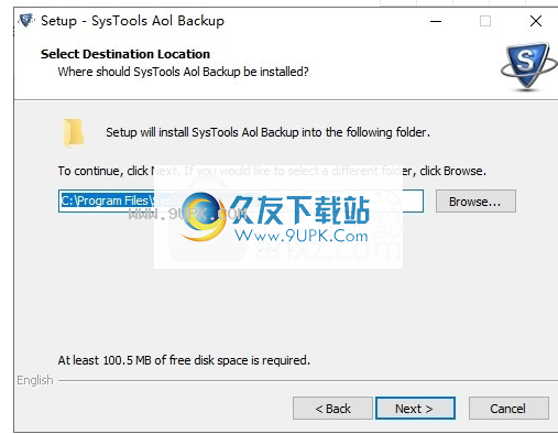 SysTools AOL Backup