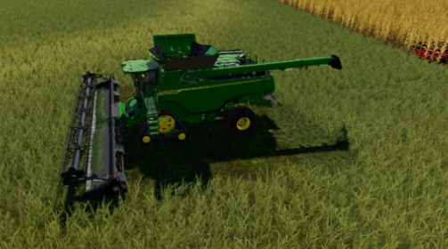 模拟农场19谷物草料一体机MOD截图（2）