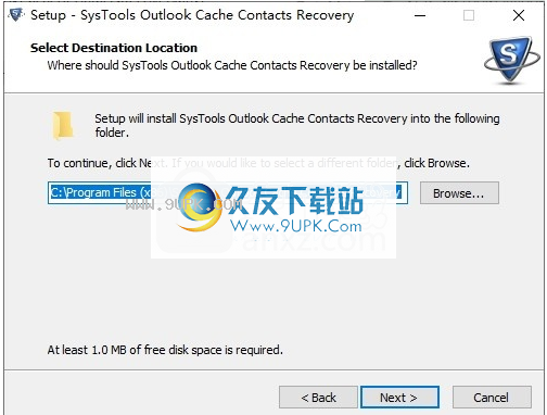 SysTools Outlook Cached Contacts Recovery
