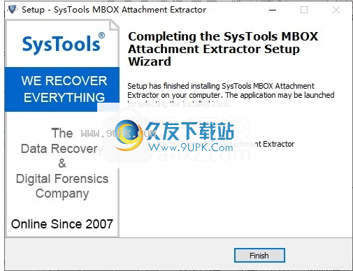 SysTools MBOX Attachment Extractor
