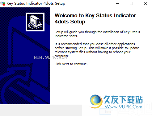 Key Status Inidicator 4dots