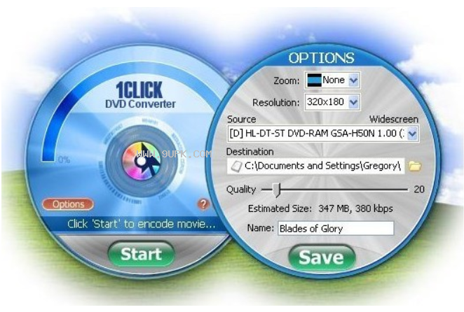 1CLICK DVD Converter截图（2）