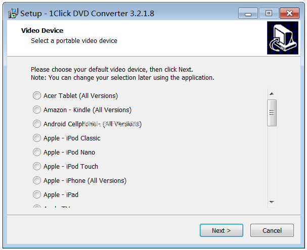 1CLICK DVD Converter截图（3）