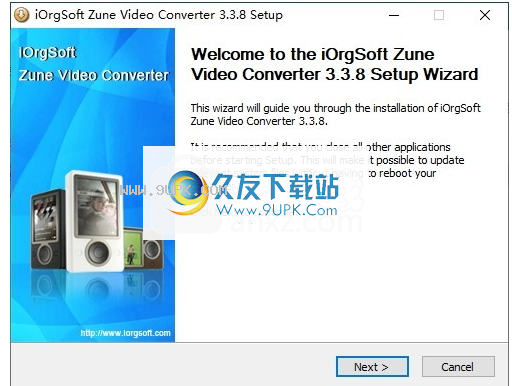 iOrgSoft Zune Video Converter
