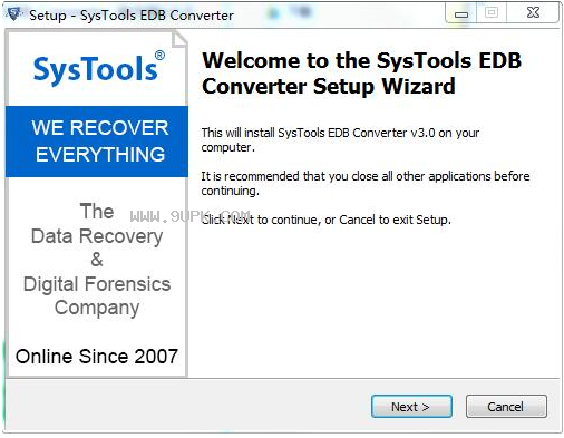 SysTools EDB Converter截图（1）