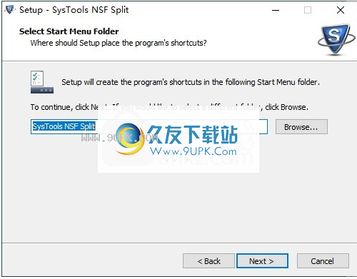 SysTools NSF Split