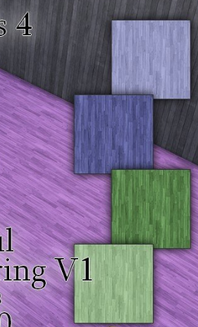模拟人生4彩色木地板MOD截图（1）