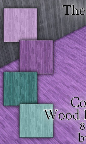 模拟人生4彩色木地板MOD