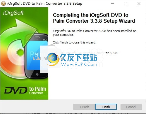 iOrgsoft DVD to Palm Converter