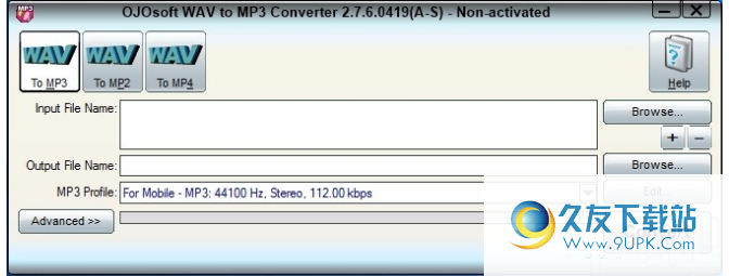OJOsoft WAV to MP3 Converter