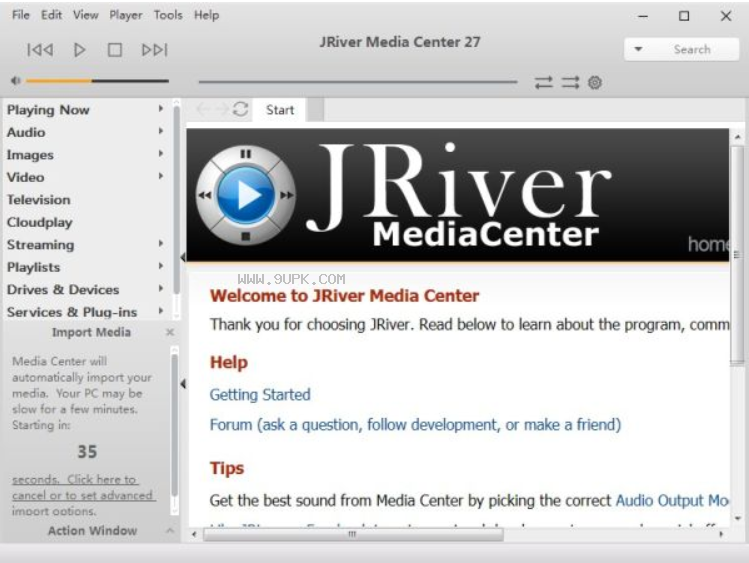 j.river media center截图（1）