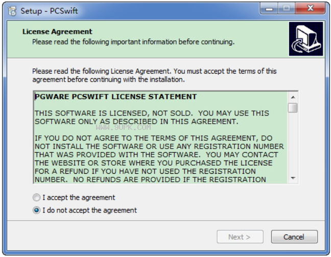 PCSwift截图（2）