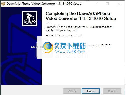 DawnArk iPhone Video Converter