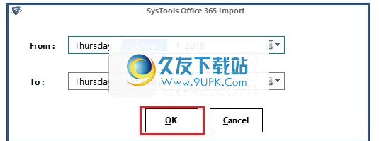 SysTools Office 365 Import