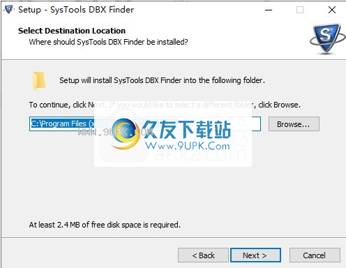 SysTools DBX Finder