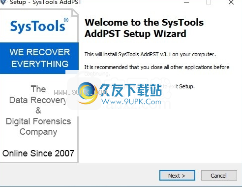 SysTools AddPST